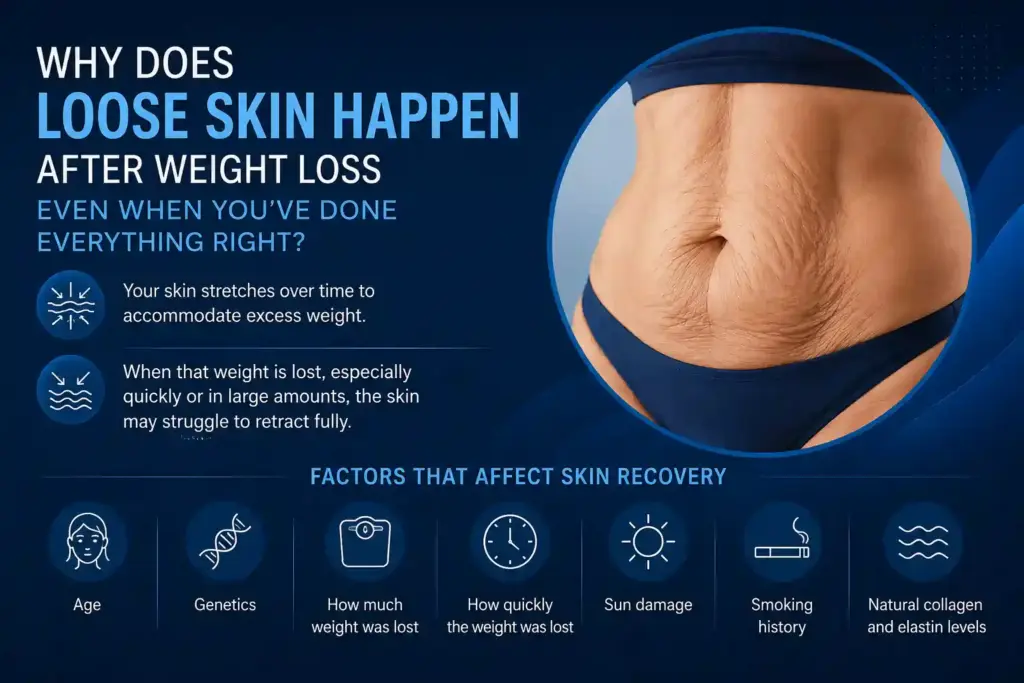 Why Does Loose Skin Happen After Weight Loss Even When You’ve Done Everything Right Hatfield?