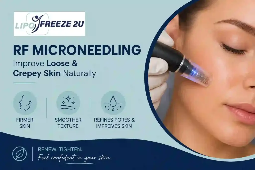 Can RF Microneedling Help Improve Loose and Crepey Skin Hatfield?